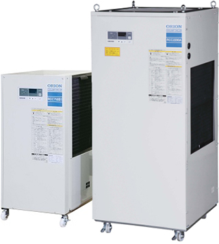 水溶性クーラント溫調裝置 DCインバータ クーラントチラー(空冷)