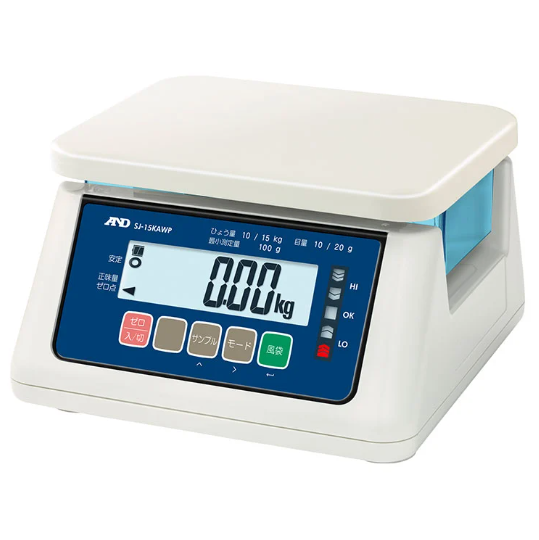 AND 檢定的臨時防塵防水秤SJ-AWP / SJ-AWP- bt系列(藍牙?通...